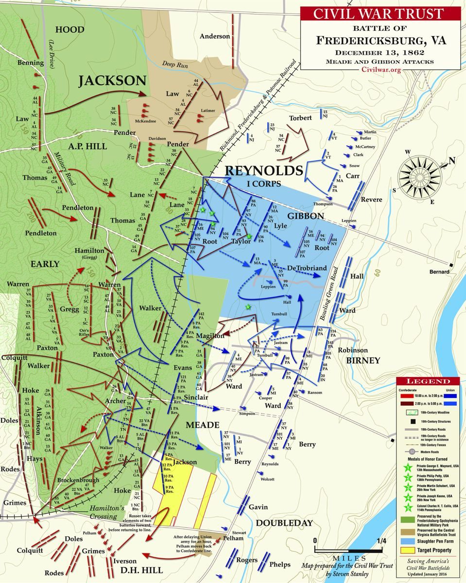 Civil War Trust Preserves 25 Acres At Fredericksburg Battlefield