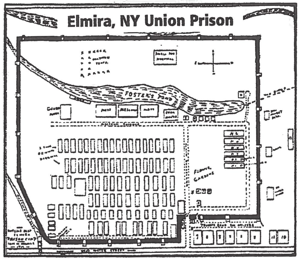 Elmira, N.Y., Civil War Prisoner Camp