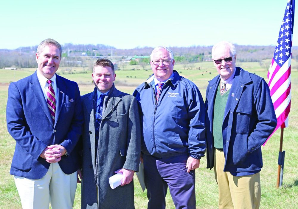 Shenandoah Valley preservationists join the Civil War Trust to announce the protection of 73 acres of hallowed ground at Kernstown battlefield