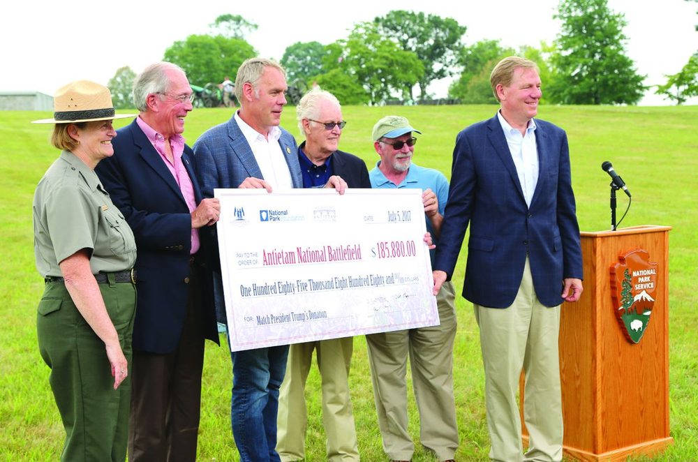 National Preservation Groups Join Interior Secretary Zinke For Battlefield Announcements At Antietam