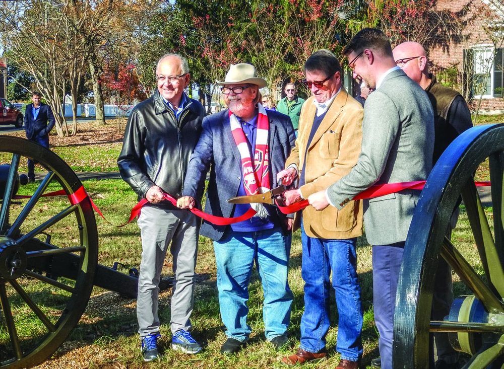 Artillery Placed on the Franklin Battlefield