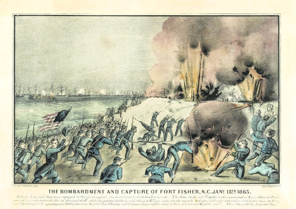 The Bombardment and Capture of Fort Fisher, N.C. Jany. 15th 1865