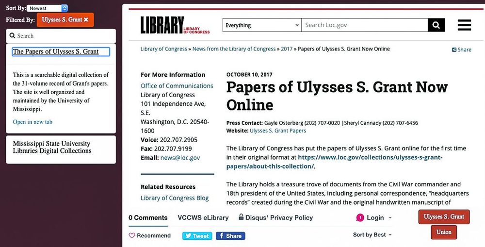 Virginia Center for Civil War Studies Civil War Sources