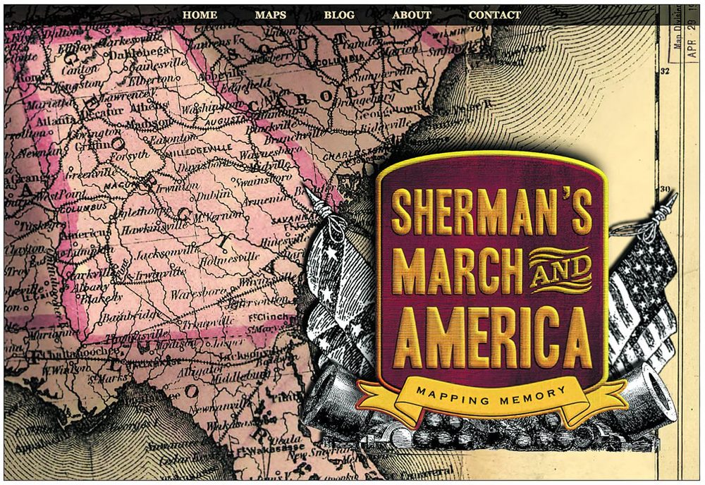 Sherman’s March and America: Mapping Memory