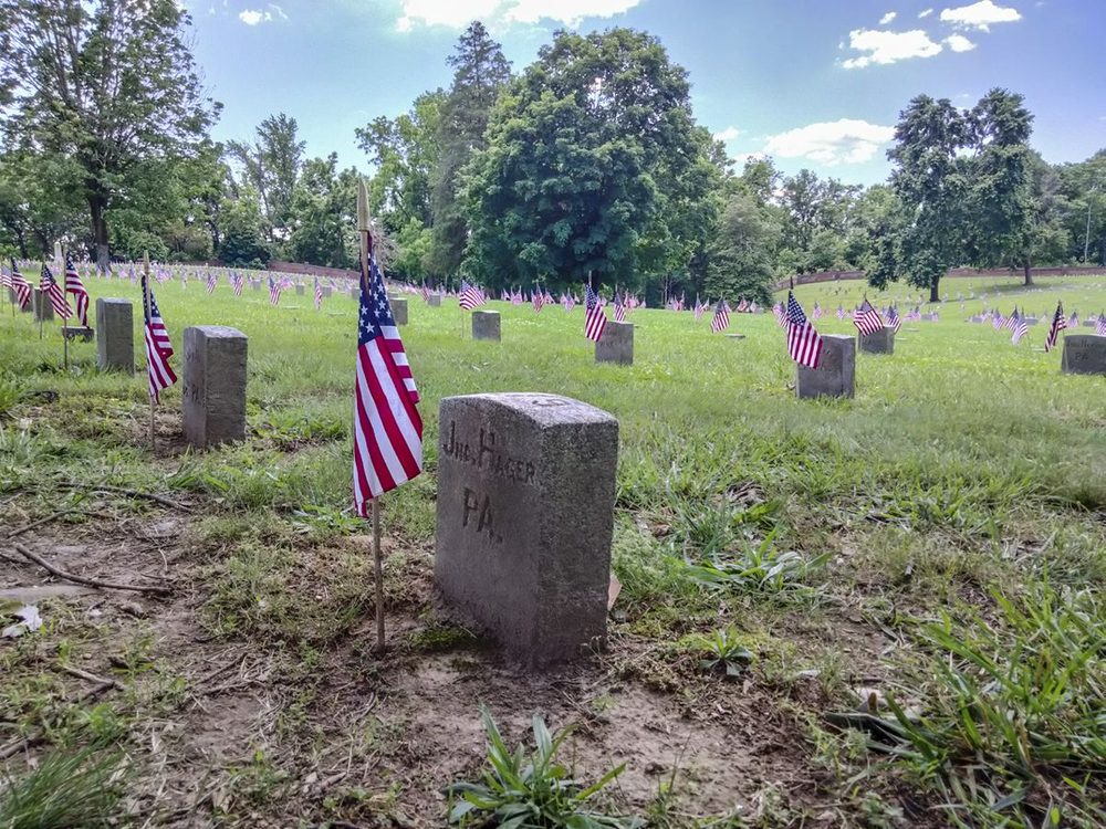 The Fredericksburg National Cemetery