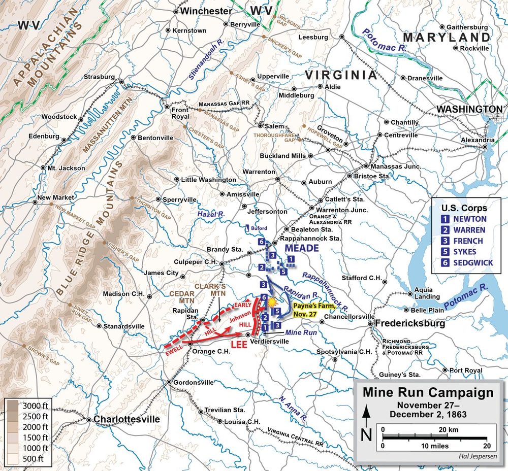 The Mine Run Campaign