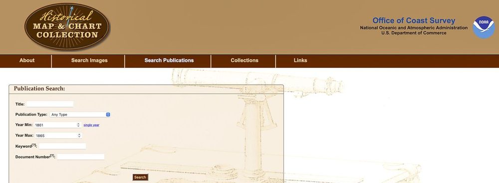 NOAA’s Office of Coast Survey Historical Publications