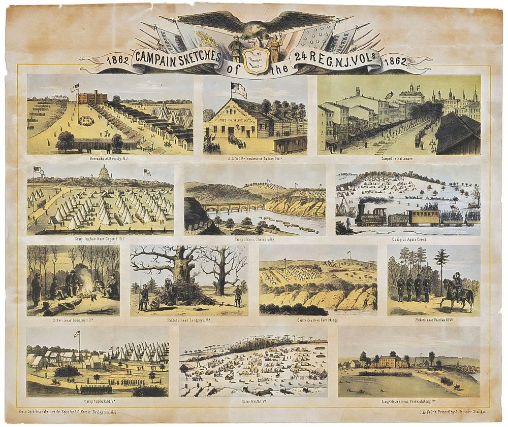 The Graphic War John G. Keyser, Artist Soldier for the 24th N.J.