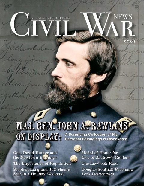 Civil War News September-October 2024 front cover, Vol. 50, No. 7