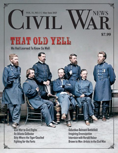 Civil War News May-June 2025 front cover, Vol. 51, No. 3